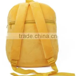 2015 Duck Plush Bags 3D Wholesale Children School Bag Baby Cartoon School Bag for Kids thumbnail-4