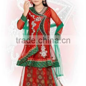 Girls Lehengas thumbnail-4