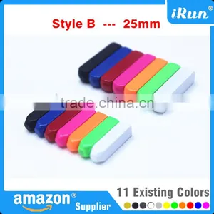 Large Rectangular Metal Aglets Shoe Laces Tips - Customized Yeezy Shoelaces Replacement Tips - Yeezy Shoelaces Metal Endings thumbnail-1