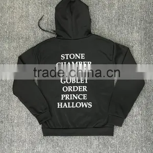 Fashion Print Hoodie Sweatshirt With Kangaroo Pocket thumbnail-5