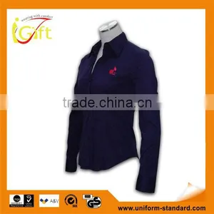 2015 Hot Sell Wholesale Long Sleeve Tailored Cool Cotton Shirts thumbnail-1