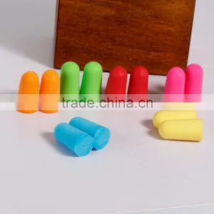 Individually Wrapped Travel Sleep Noise Prevention Earplugs Noise Reduction Soft Foam Ear Plugs For Travel Sleeping thumbnail-1