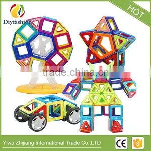 52pcs Promotional Christmas Amazing 3D ABS Plastic Magnetic Building Blocks Toys for Kids thumbnail-4