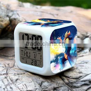 Big Hero LED Clock, Baymax Clock, Alarm Clock,Big Hero Led Clock,Digital Clock,Led Desk Clock thumbnail-4