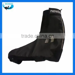 Black PU Fleece Lined Gardening Overshoes Rubber thumbnail-1