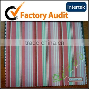 Yarn Dyed Strip Cotton Poplin Fabric thumbnail-1
