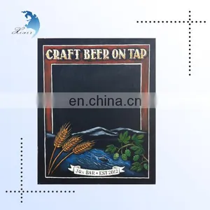 Wall Hanging Writing Wooden Blackboard Chalk Plywood Board thumbnail-2