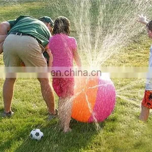 Children PVC Inflatable Water Spray Pool Ball Toy for Kids thumbnail-3