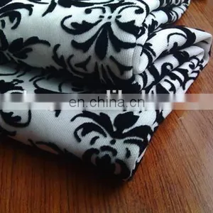 Winfar Textile Wholesale Flock Printing,Scuba Printing Flocking Fabric thumbnail-3