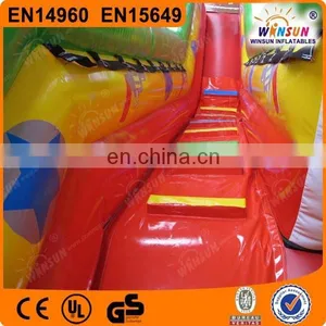 Cheap Big Happy Kids Inflatable Stair Slide Toys thumbnail-4