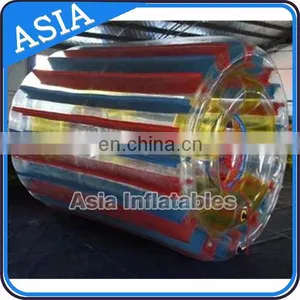 Inflatable Water Tuber, Water Roller With Colour Strips thumbnail-1