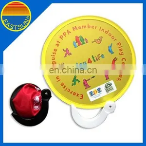 Colorful Customized Logo Attractive Promotional Foldable Fan thumbnail-4
