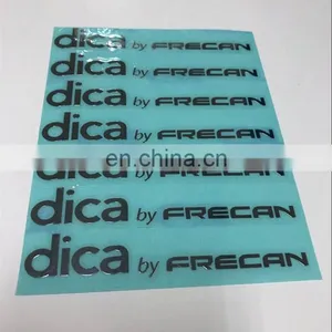 Quality Glossy Nickle Silver Metal Sticker thumbnail-3