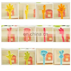 Silicone PP Creative Stationery Ballpoint Pen/colorful Gestures for Children Study thumbnail-2