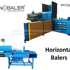 Horizontal Balers / Horizontal Baling Press Machines thumbnail-1