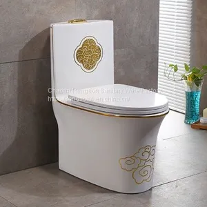 Big Size Short Tank Ceramics TOTO Japanese Factory Hot Sale One Piece Toilet thumbnail-5