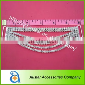 Diamante / Rhinestone Connectors for Figure/fitness Posing Suit/ Bikini thumbnail-1