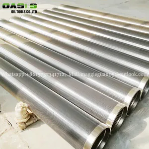6 5/8'' Water Well Screen for Deep Water Well Drill Slot Wedge Wire Thread/plain END Connecttion thumbnail-3