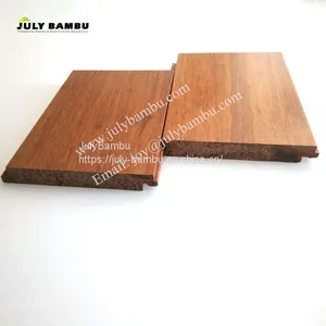 China Supplier High Quality Laminted Vertical Bamboo Flooring Click Lock Bamboo Flooring thumbnail-4