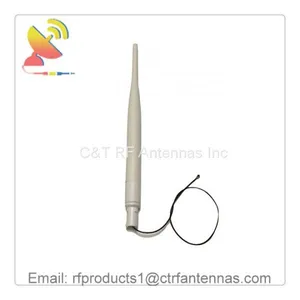 Omni Rubber Duck Antenna Broadband Folded Dipole hf Antennas With RG 1.13 Cable Pigtail U.FL Connector thumbnail-2