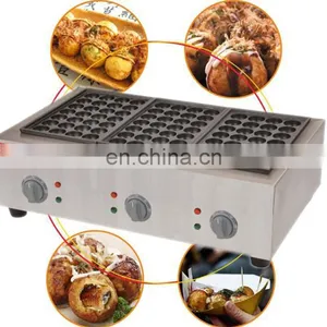2017 Hot Sales Best Quality Fish Pellet Food Cart Takoyaki Food Cart Electric Takoyaki Malaysia thumbnail-1