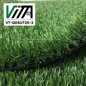 3/8 Inch Green Landscaping Artificial Turf Fake Grass VT-QDSUT25-3 thumbnail-3