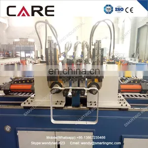 Double Side Aluminum Profile Bending Machine for Tooling Box Frame and Aluminum Trolley Luggage Frame thumbnail-2