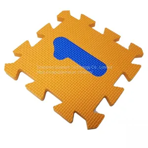 QT MAT Non-toxic Odorless 10in x 10in Baby EVA Numbers Puzzle Foam Play Mat thumbnail-4