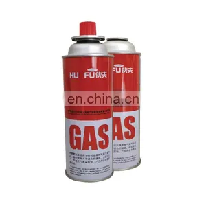 China Gas Butane Cartridge With Valve and Cap Empty 227g and Aerosol Tin Can 227g Empty thumbnail-4