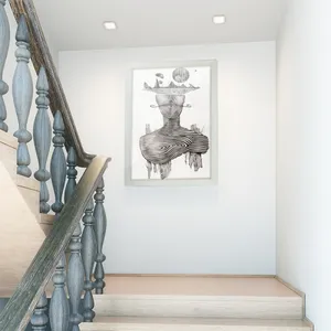 Tengfeng Elevator Advertising Frame Apple Board Picture Frame Ultra Thin Advertising Mirror Frame Picture Frame Plastic Frame Billboard thumbnail-5