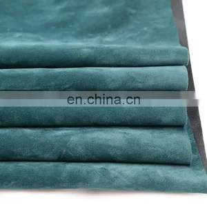 High Quality Cheap Price 100% Polyester Brushed Micro Sofa Fabric Woven Weft Sude Fabric thumbnail-3
