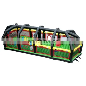 All In One Inflatable Sports Arena Bouncer Backyard Combi Sport Game Court Twister Joust Poles Bouncy Jumping Bounce House thumbnail-3