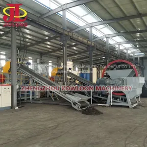 Environment Friendly Rubber Waste Shredder Tire Recycling Machinery thumbnail-3