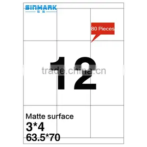 SINMARK Matte Surface 64mm*70mm Release Paper for Sticker thumbnail-1