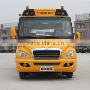 Dongfeng 50 Seats School Bus, EQ6880ST School Bus Seats for Sale thumbnail-1
