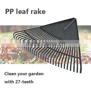 (8-1402) 22 Teech Plastic Material Leaf Collecting Lawn Rake thumbnail-3