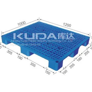 Heavy Duty Rack for Warehouse of China Manufacturer 1210C WGJJ PLASTIC PALLET（BUILT-IN STEEL TUBE） thumbnail-1