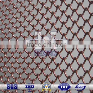 Interior Decorative Metal Wire Mesh Coil Drapery thumbnail-1