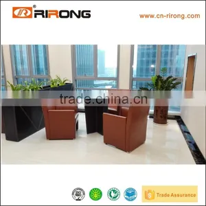 Stylish Modern Round Office Reception Table thumbnail-3