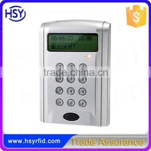 HSY-S207 High Quality 5000 Cards LCD Display Single Door Access Control Reader 125khz thumbnail-1