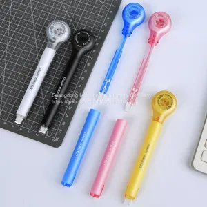 Professional Manufactory Cinta de Correction Recargable Blister Card Pen Type Correction Tape Refillable thumbnail-1
