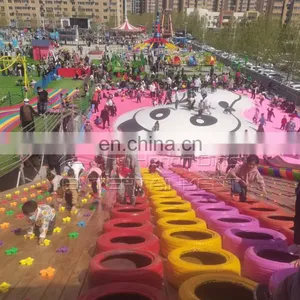 Outdoor Playground Kids Climbing Combination Amusement Park Equipment for Sale thumbnail-4