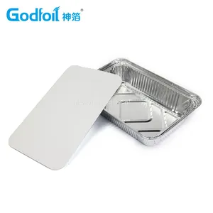 Rectanglar Aluminum Foil Container Wrinkle Wall Container thumbnail-4