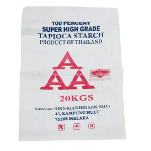 25kg Rice Sack Grain Bag Maize Polypropylene Bag 25kg 50kg pp Woven Sack Rice Bag for Packaging thumbnail-4