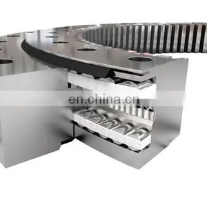 Tower Crane Slewing Ring Bearings Three Row Cylindrical Roller Swing Bearing thumbnail-5