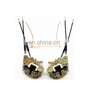 Original China Heavy Truck Shacman Truck Spare Parts DZ14251340048 Shaanxi X3000 Cab Door Lock With Pull Rod Left thumbnail-1