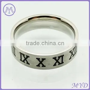 High Quality Polish Custom Plain Stainless Steel Ring thumbnail-5
