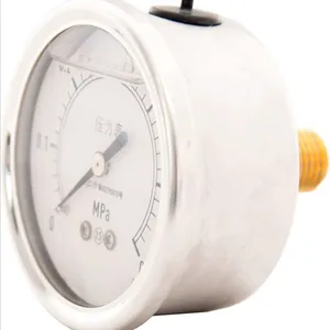 Semi-steel Liquid-filled Shock-resistant Pressure Gauge thumbnail-1