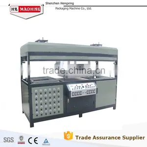 Semi Automatic Plastic Vacuum Forming Machine for Food Box Packing Tray and Plate thumbnail-4