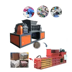 Waste Plastic Pp/Pe Film Shredder Machine Compression Recycling Equipment EPC thumbnail-1